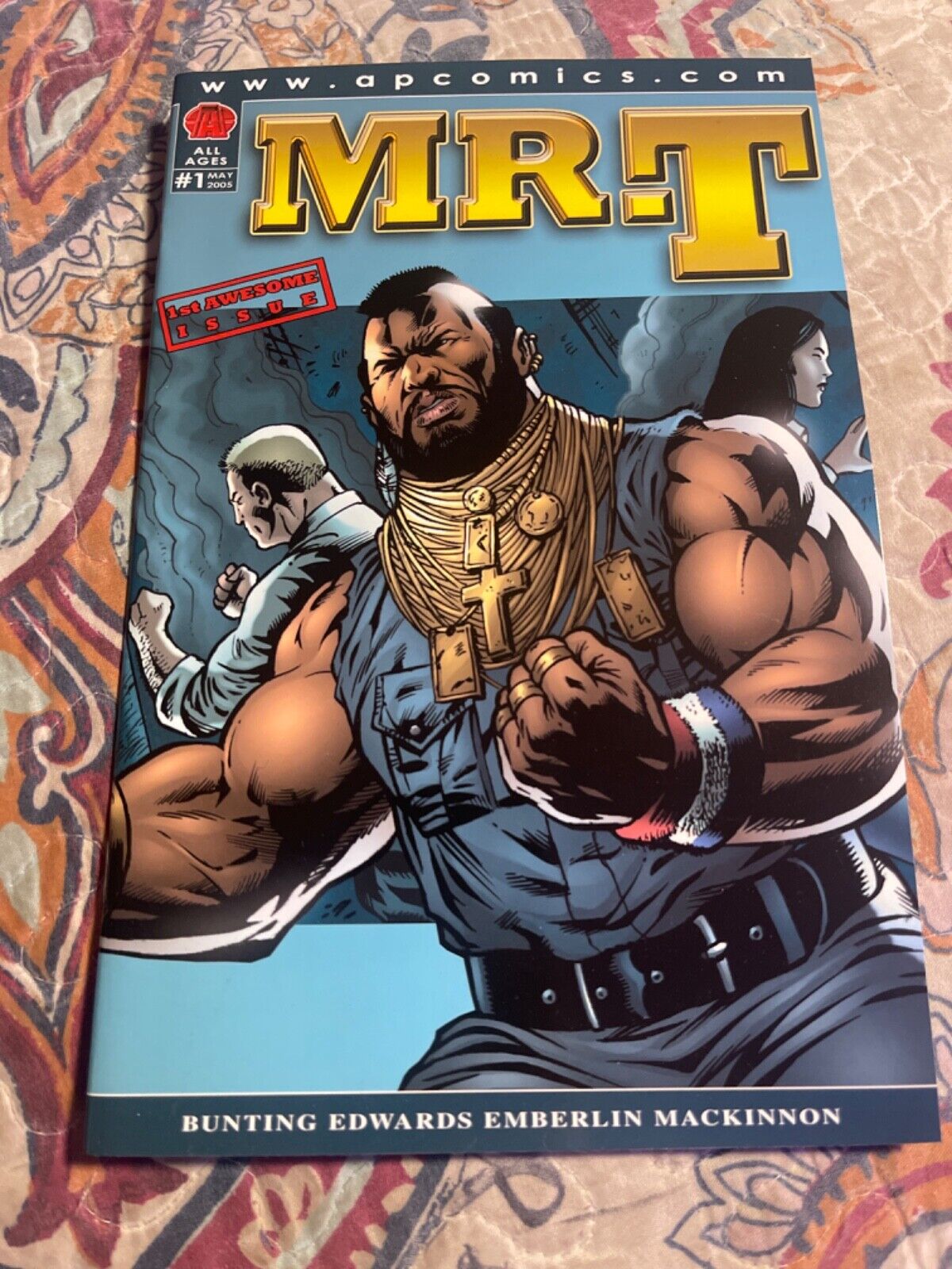 Cb6~comic book May 2005- #1- Mr.T