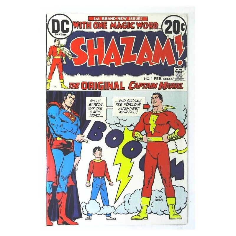 Shazam (1973 series) #1 in Near Mint minus condition. DC comics [b