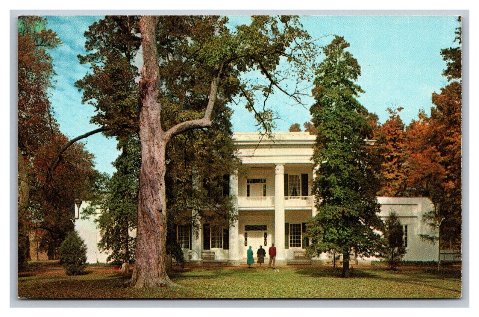 Nashville, TN Tennessee, The Hermitage, Home President Andrew Jackson, Postcard 