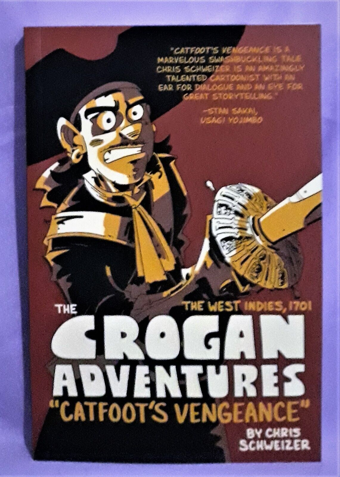 The CROGAN ADVENTURES Catfoot\'s Vengeance TP Chris Schweizer Oni Press Comics