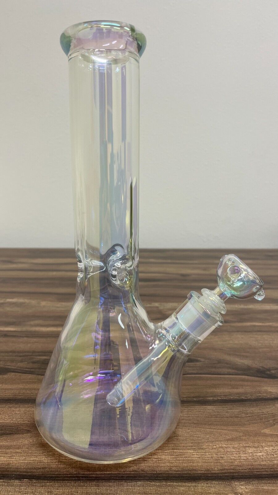 12'' Heavy 7mm Thick Glass Bong Water Pipe Hookah with Bowl