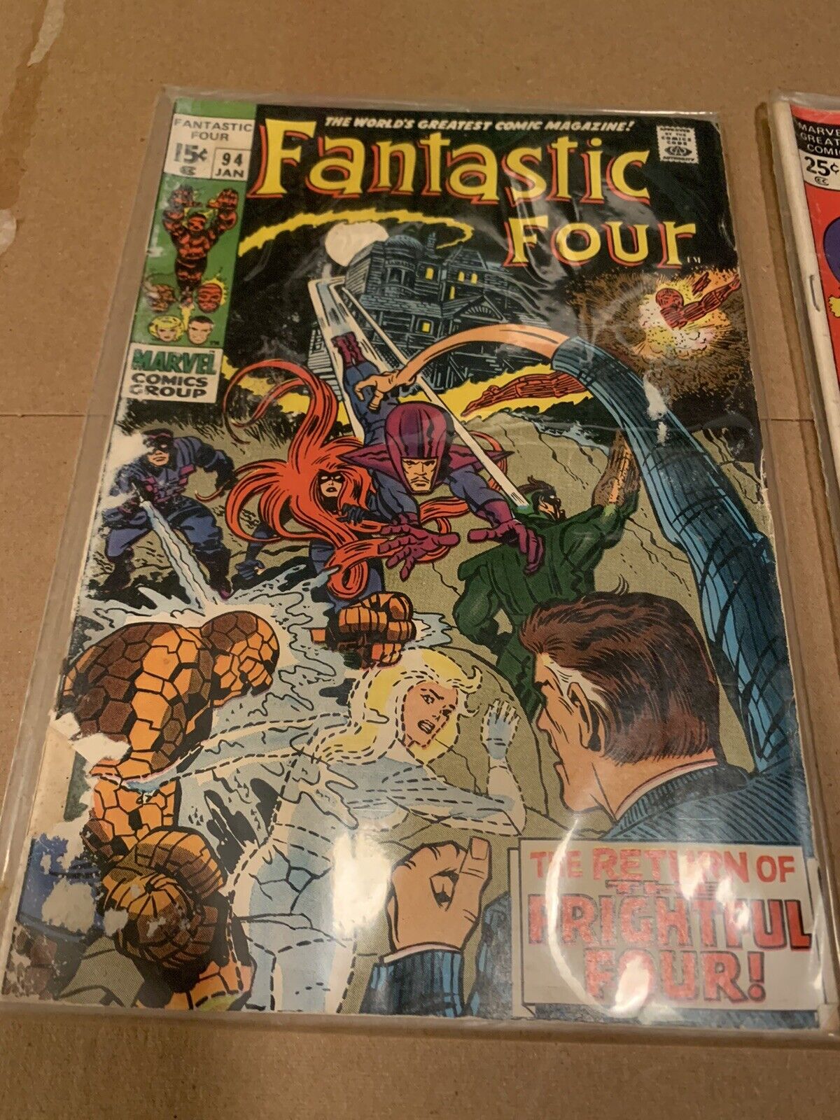 Vintage Comic Books 2 Fantastic Four marvel 