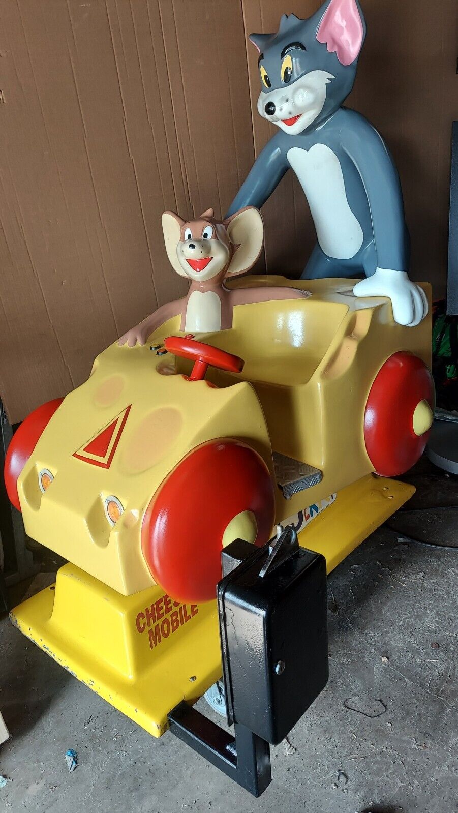 Arcade tom and jerry Kiddie Ride Coin Operated vintage 