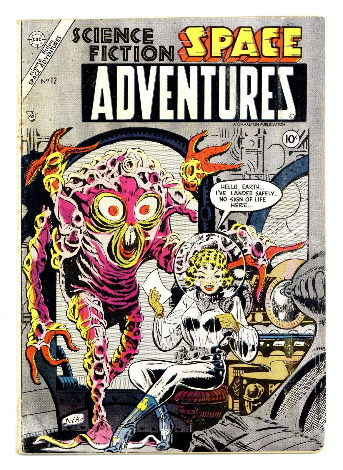 Space Adventures #12 VG- 3.5 1954