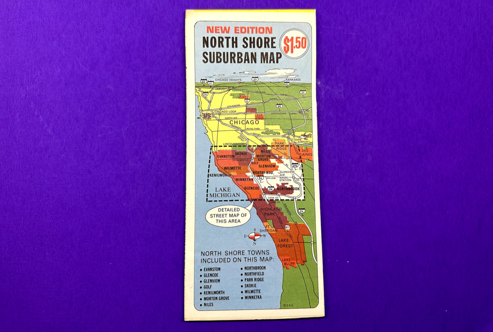 North Shore Suburban Map (New Edition)