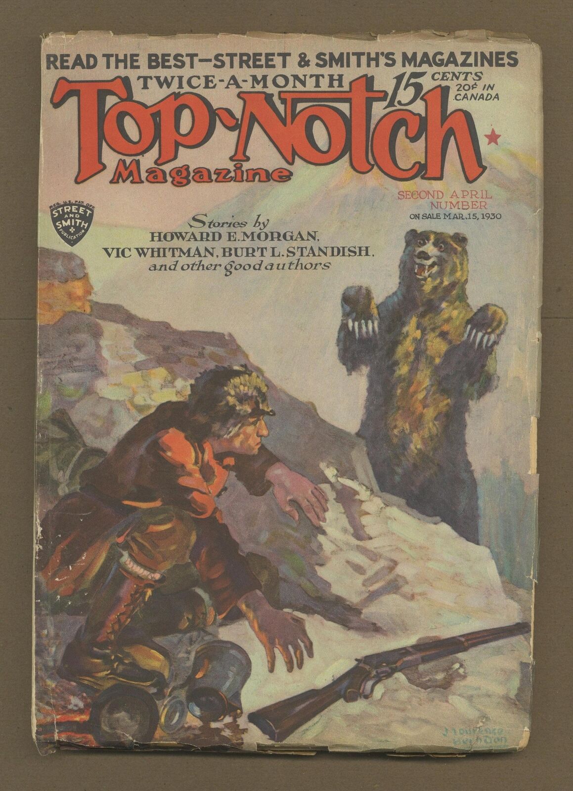Top-Notch Pulp Apr 15 1930 Vol. 81 #4 VG 4.0 RESTORED