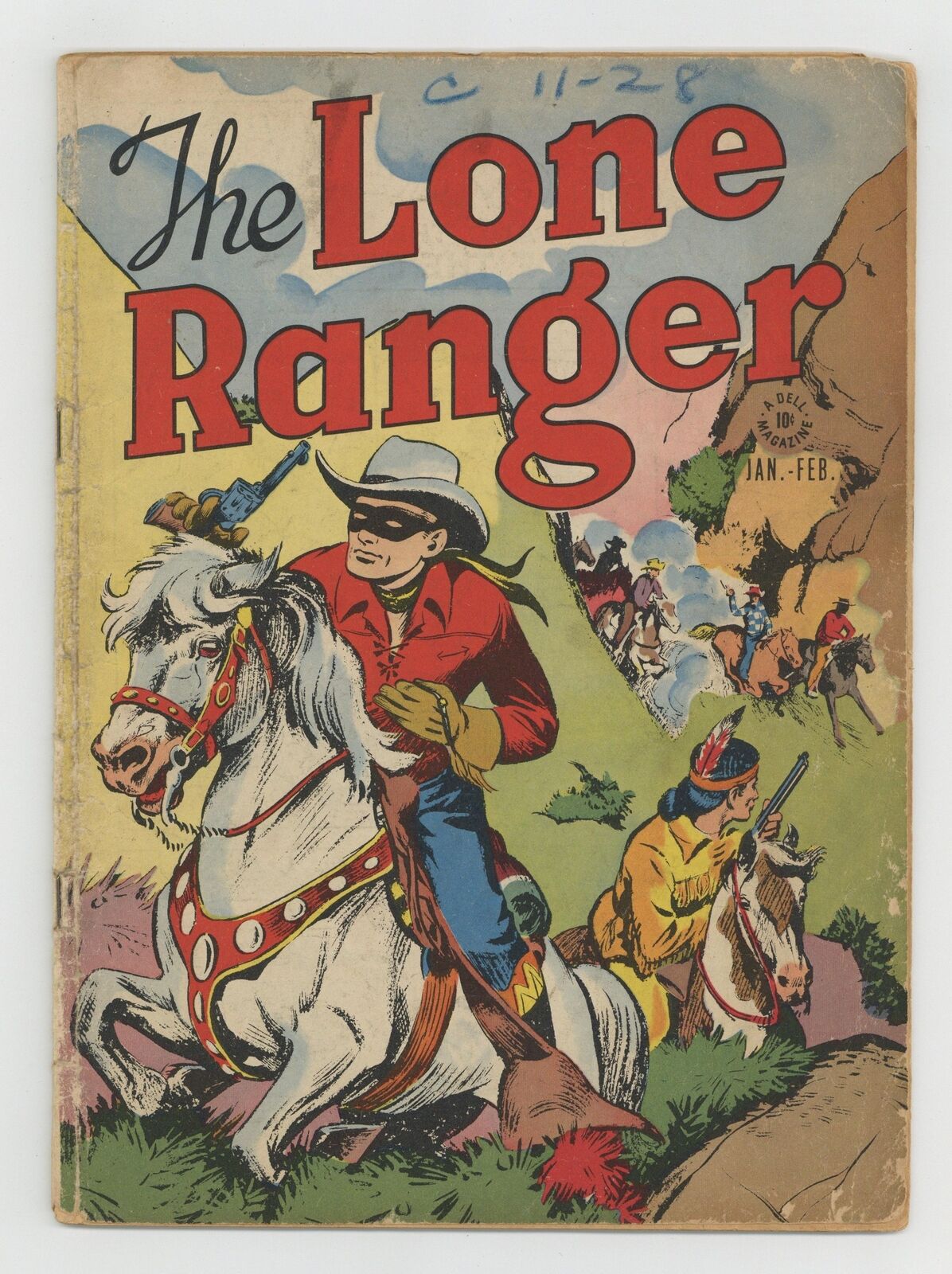 Lone Ranger #1 GD+ 2.5 1948
