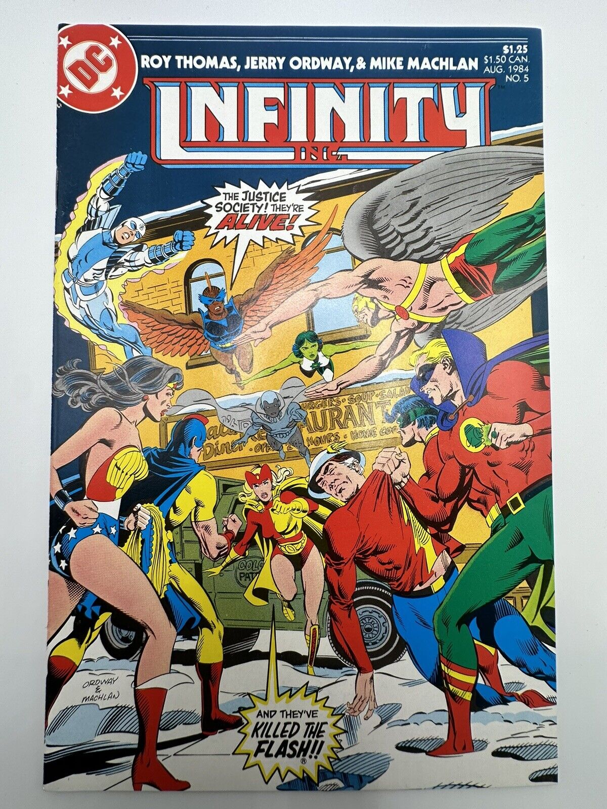 INFINITY INC. #5 with the JSA Justice Society