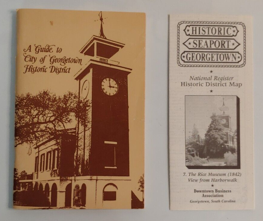 A Guide to City of Georgetown Historic District Booklet & Map, South Carolina
