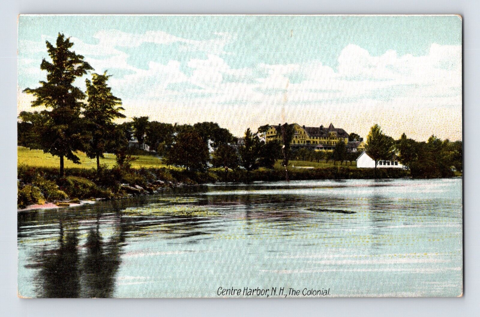 Postcard New Hampshire Centre Harbor NH Colonial Hotel Pre-1907 Unposted