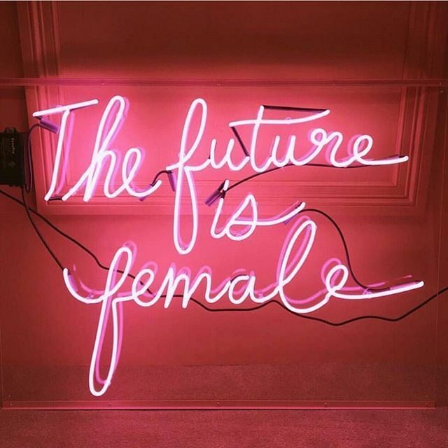 The Future Is Female Acrylic 24\