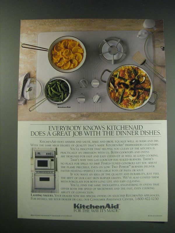 1991 KitchenAid Appliances Ad - Everybody knows KitchenAid does a great job
