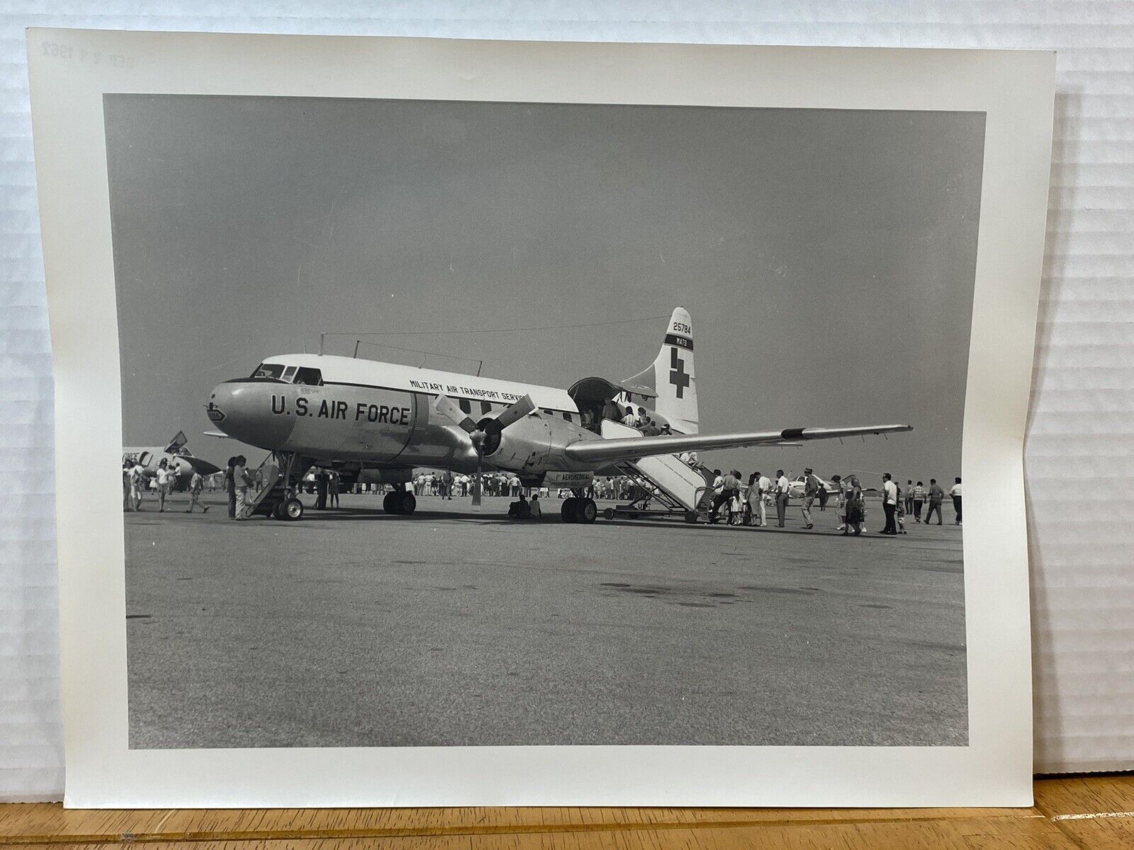 Convair C-131 Samaritan MATS MILITARY AIR TRANSPORT SERVICE U.S.A.F SEP-23-1962