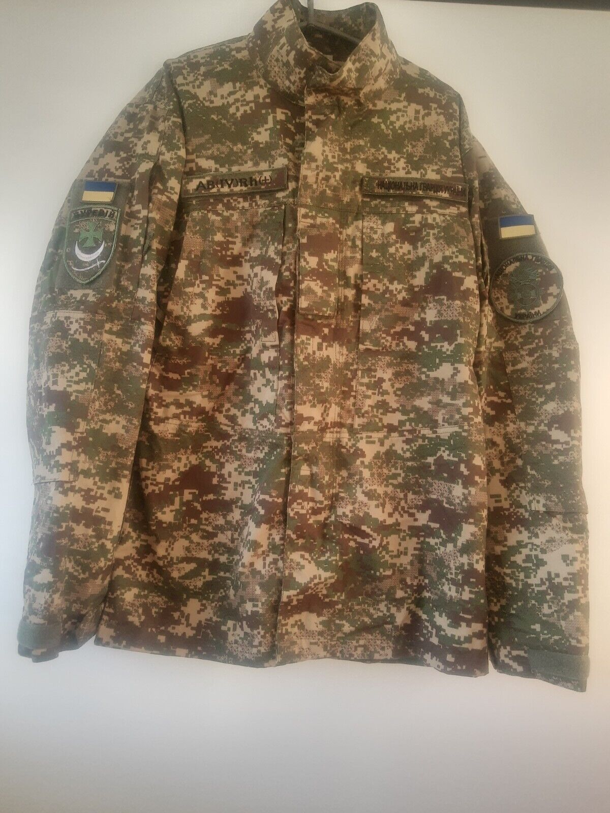 Ukrainian Army Military Uniform Jacket PIXEL Predator National guard