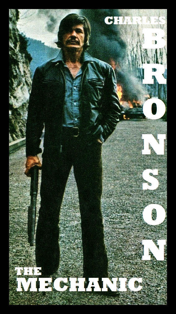 The Mechanic Charles Bronson Movie Poster Canvas Print Fridge Magnet 5x9 Large