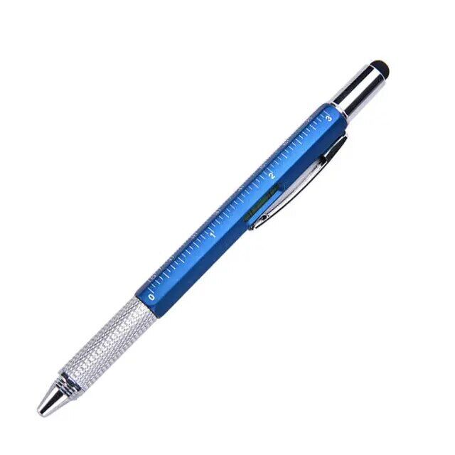 New Multi-functional Capacitive Pen with Screwdriver Spirit Level Ballpoint Pen
