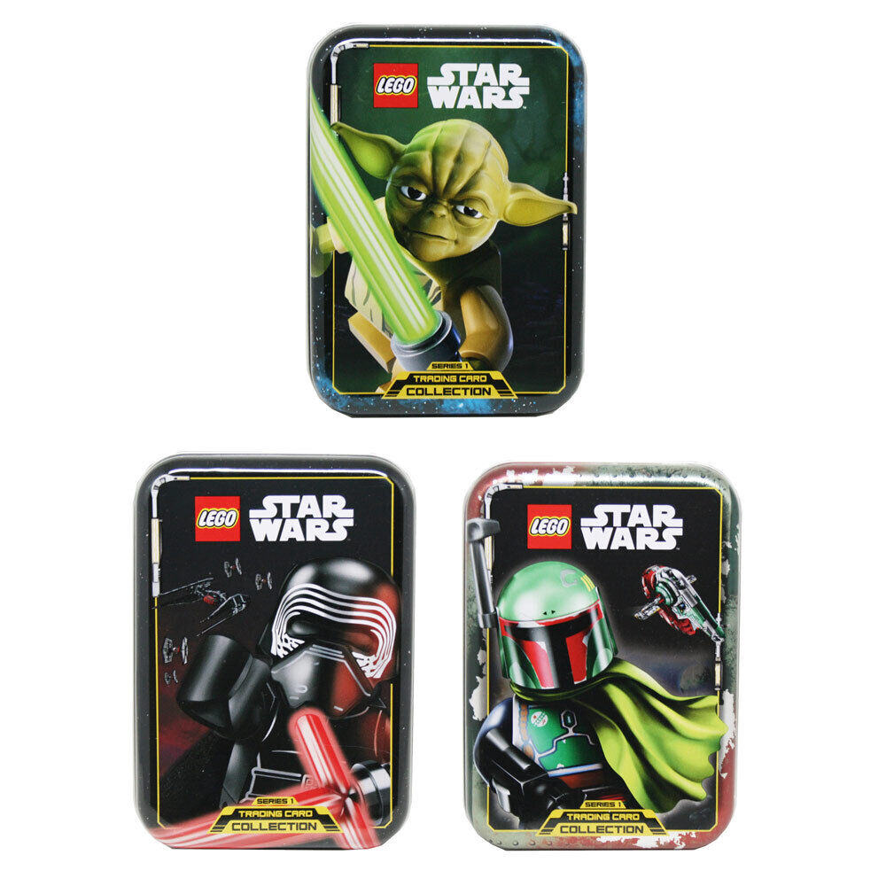 LEGO Star Wars - Trading Cards - Alle 3 verschiedene Mini Tins - Deutsch