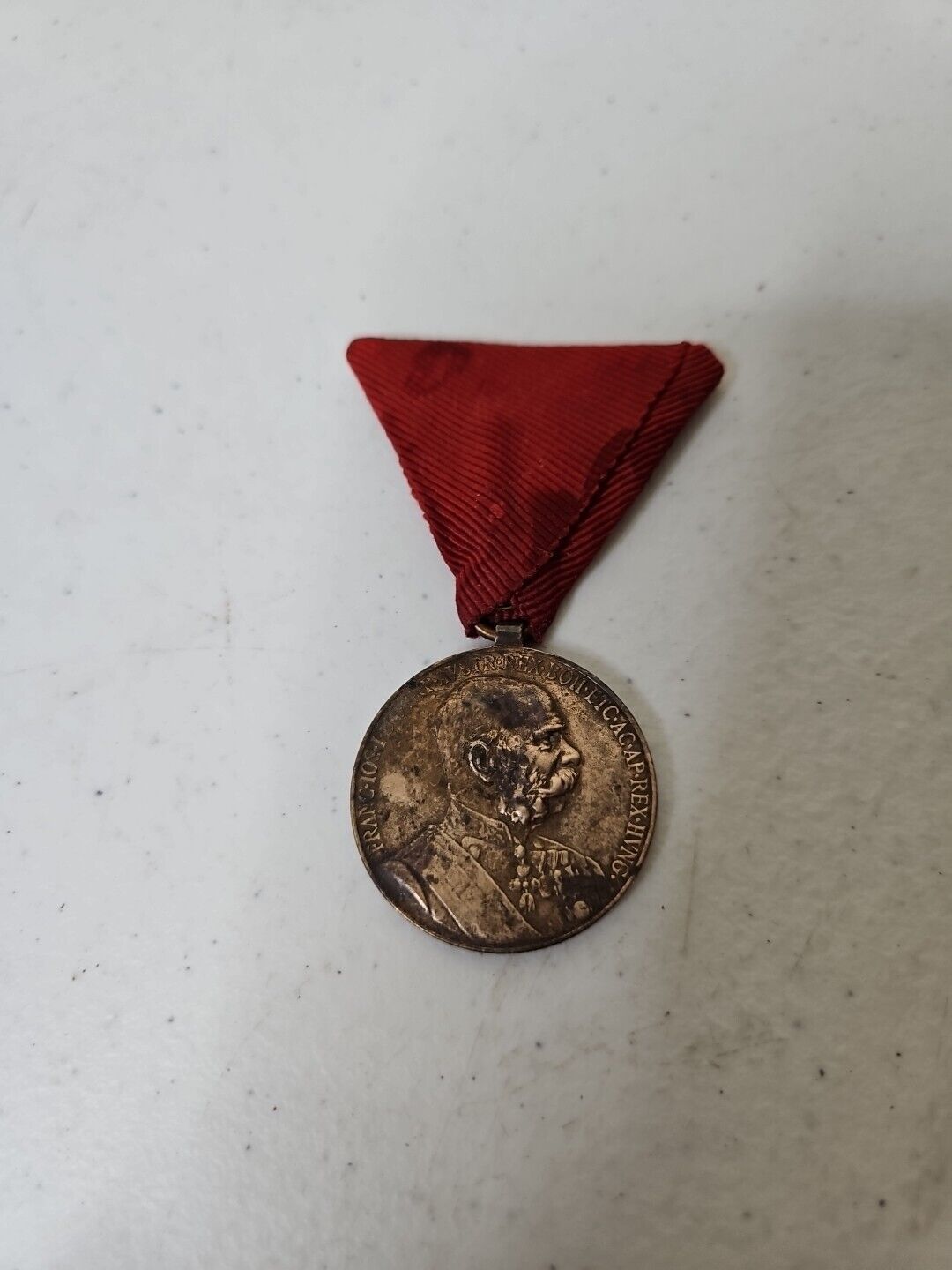 Original WWI Austrian Imperial Franz Joseph Signum Memoriae Medal