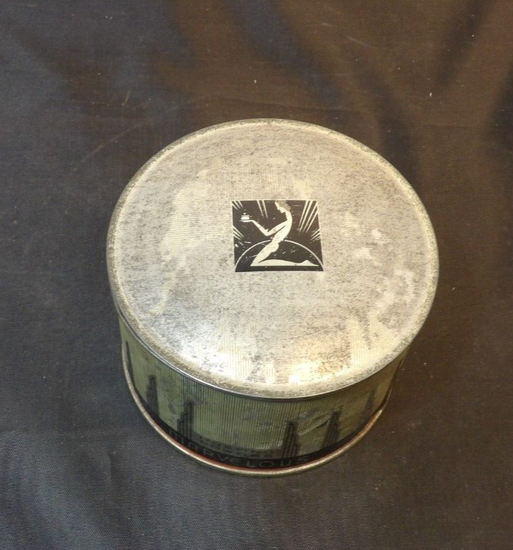 Vintage Richard Hudnut Marvelous Empty Dusting Powder Tin 
