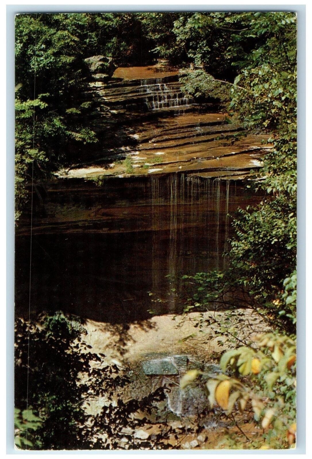 c1960\'s Clifty Creek And Falls View Madison Indiana IN Unposted Vintage Postcard
