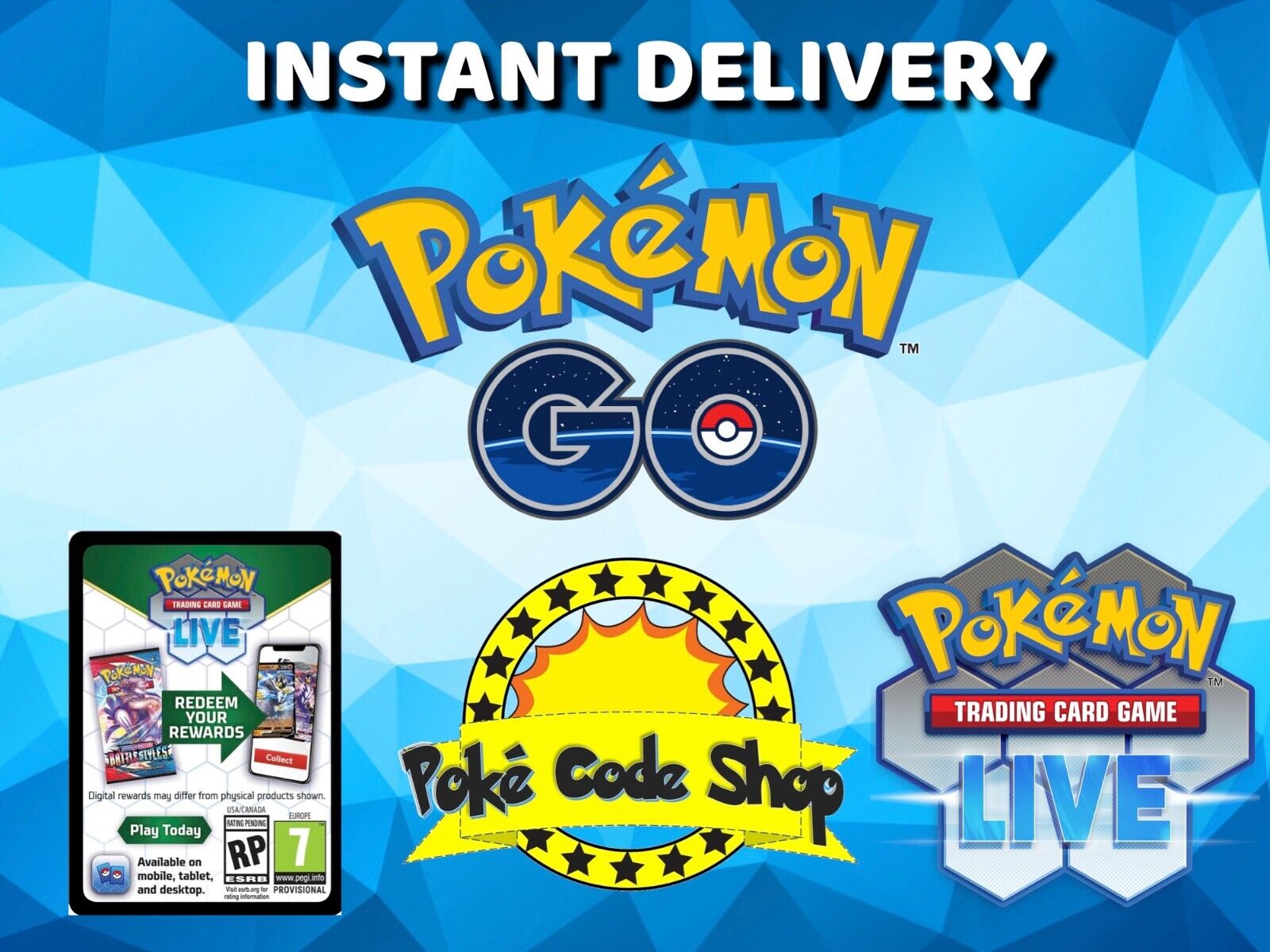 POKEMON GO LIVE CODES Pokemon Booster Online Code INSTANT QR EMAIL DELIVERY