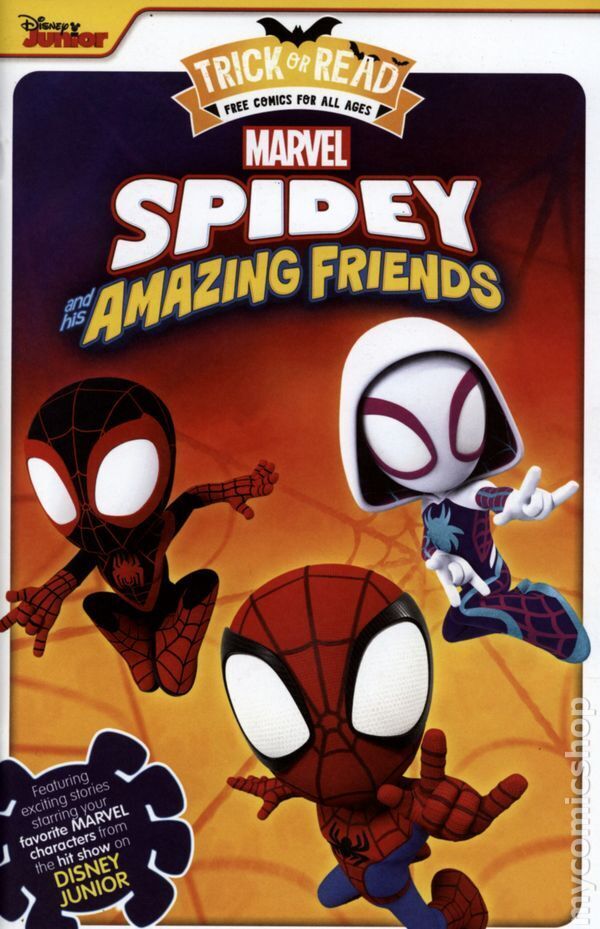 Spidey and his Amazing Friends Halloween Trick-or-Read #1 FN Stock Image