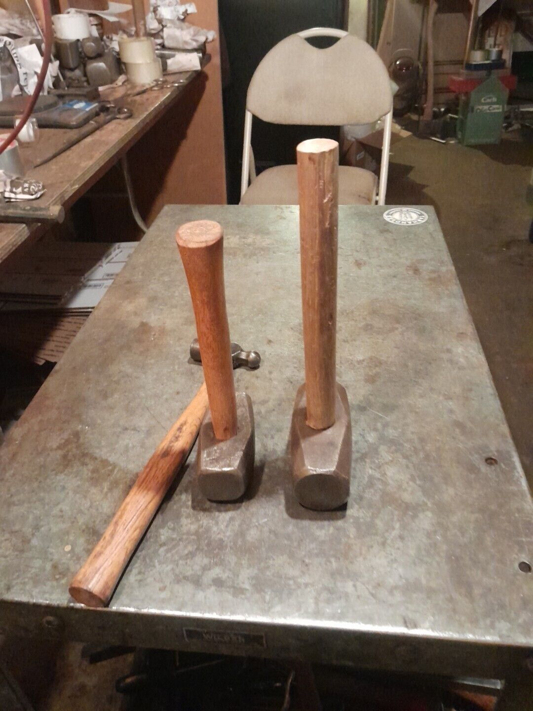 Vintage Lot Of Atha Sledgehammers Ballpeen Hammer