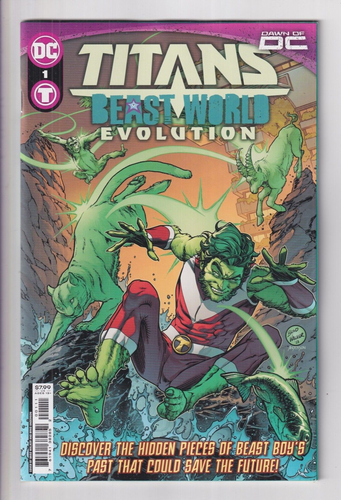 TITANS: BEAST WORLD 1 2 3 or 4 NM 2023 comics sold SEPARATELY you PICK