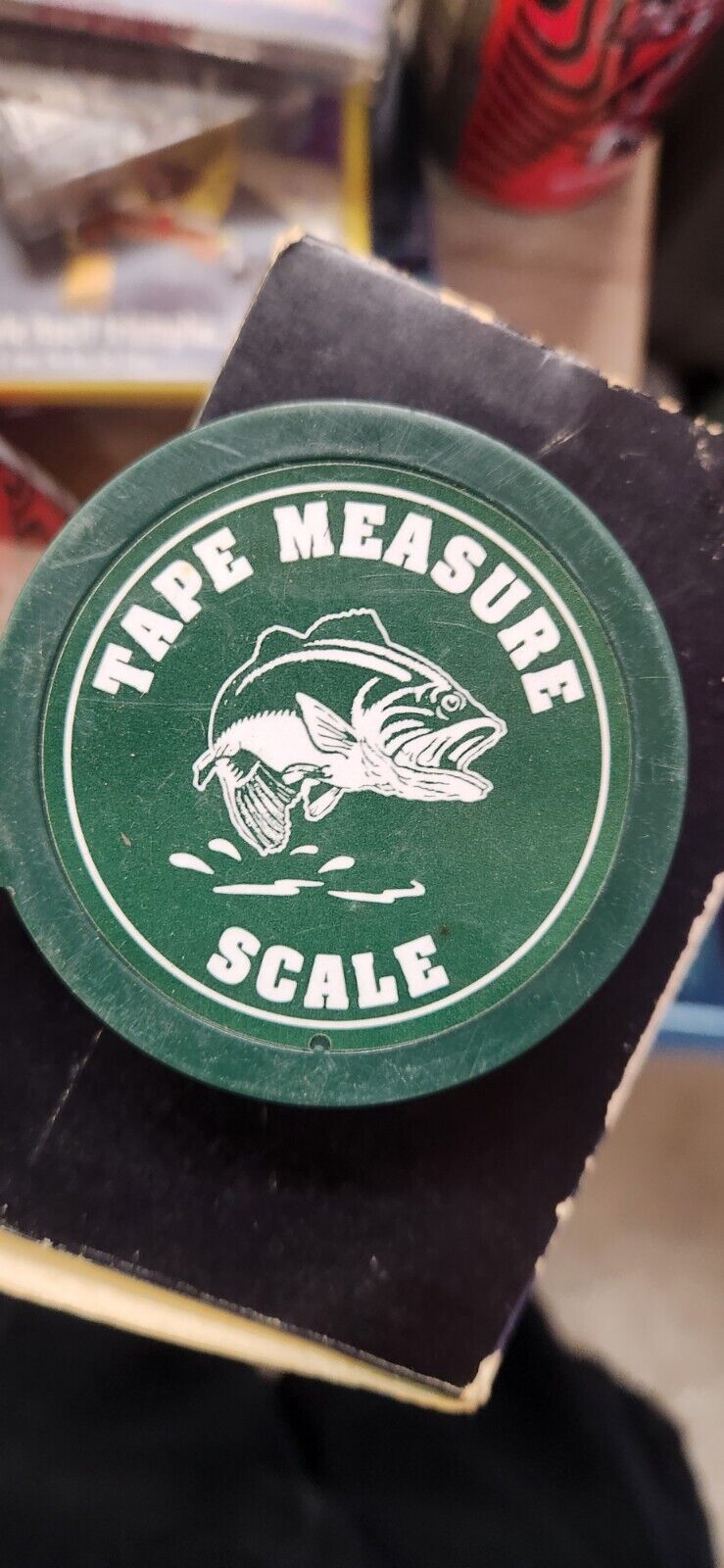 SKOAL Vintage Tape Measure Fishing Scale Dip Can U.S. Tobacco