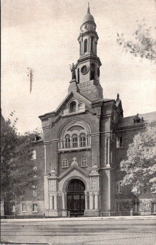 Vintage Postcard  Chapel of the Fransciscan Sisters Quebec QC Canada 1948  21547