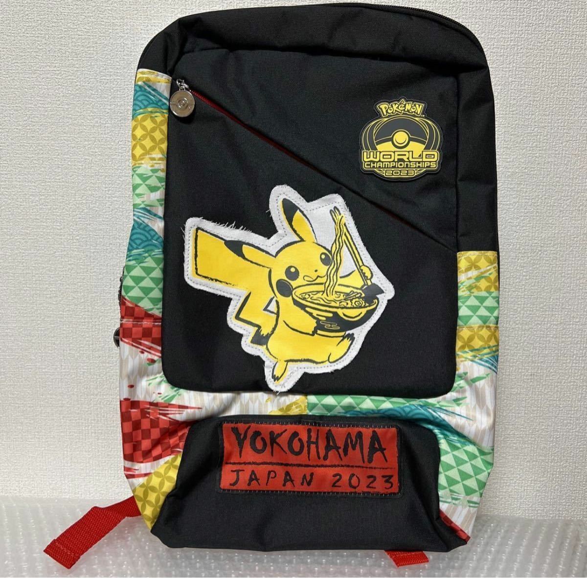 Pokemon World Championships 2023 Yokohama Japan Pikachu BackPack WCS Limited New