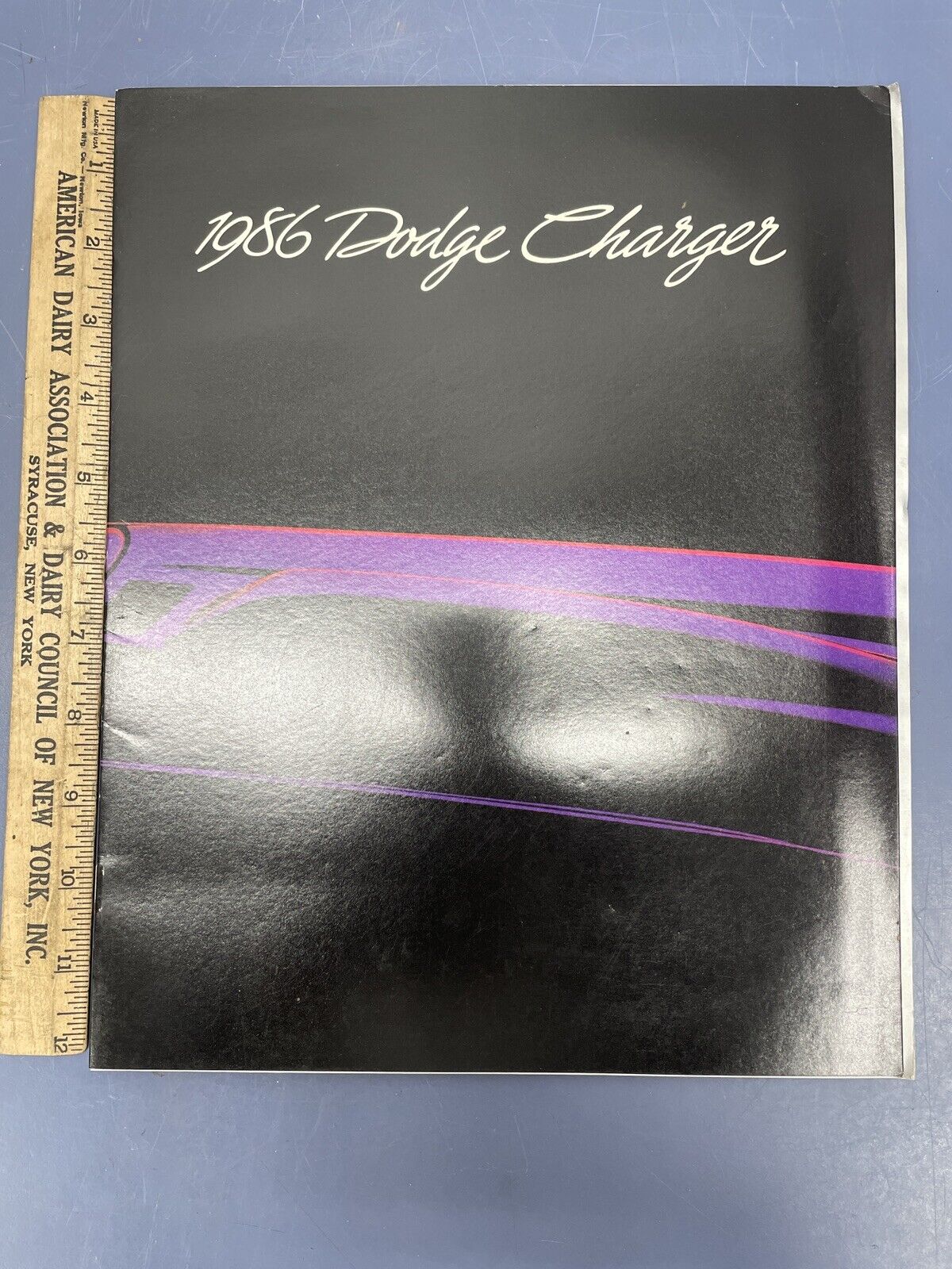 Vintage new old stock 1986 Dodge Shelby Turbo Charger Dealership Brochure 16 pgs