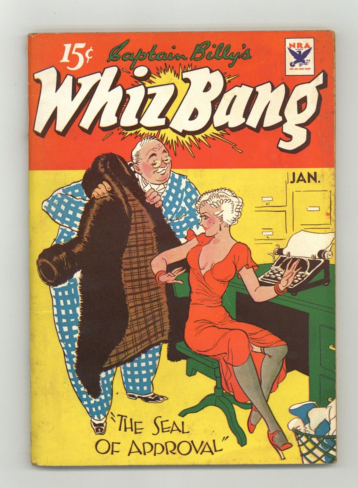 Captain Billy\'s Whiz Bang #183 GD/VG 3.0 1934