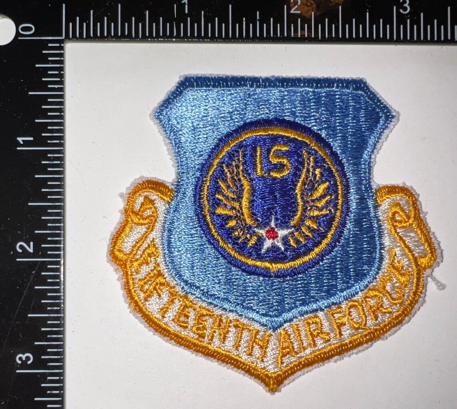USAF US 15th Air Force Patch