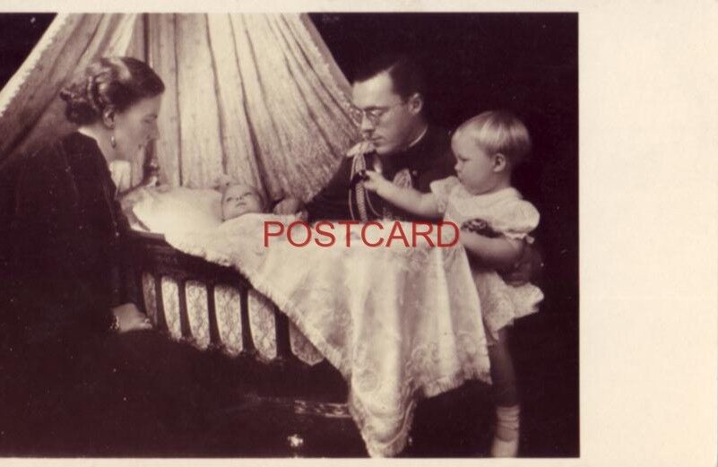 RPPC - NETHERLANDS ROYALTY BIRTH - Opname H.M. de Koningin - 1939?