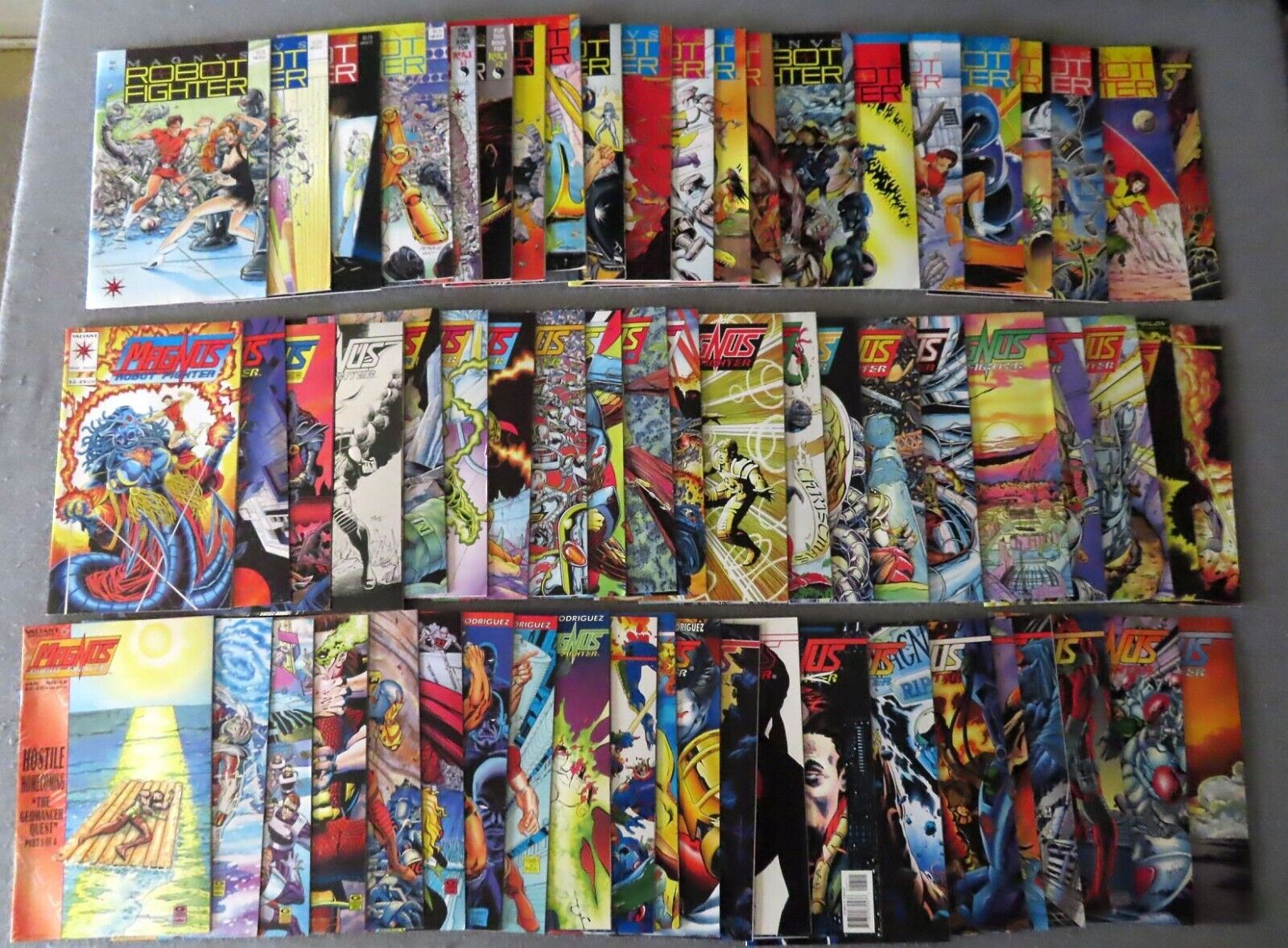 MAGNUS ROBOT FIGHTER (Valiant/1991) Issues #1-64 Complete Set +4 Extras