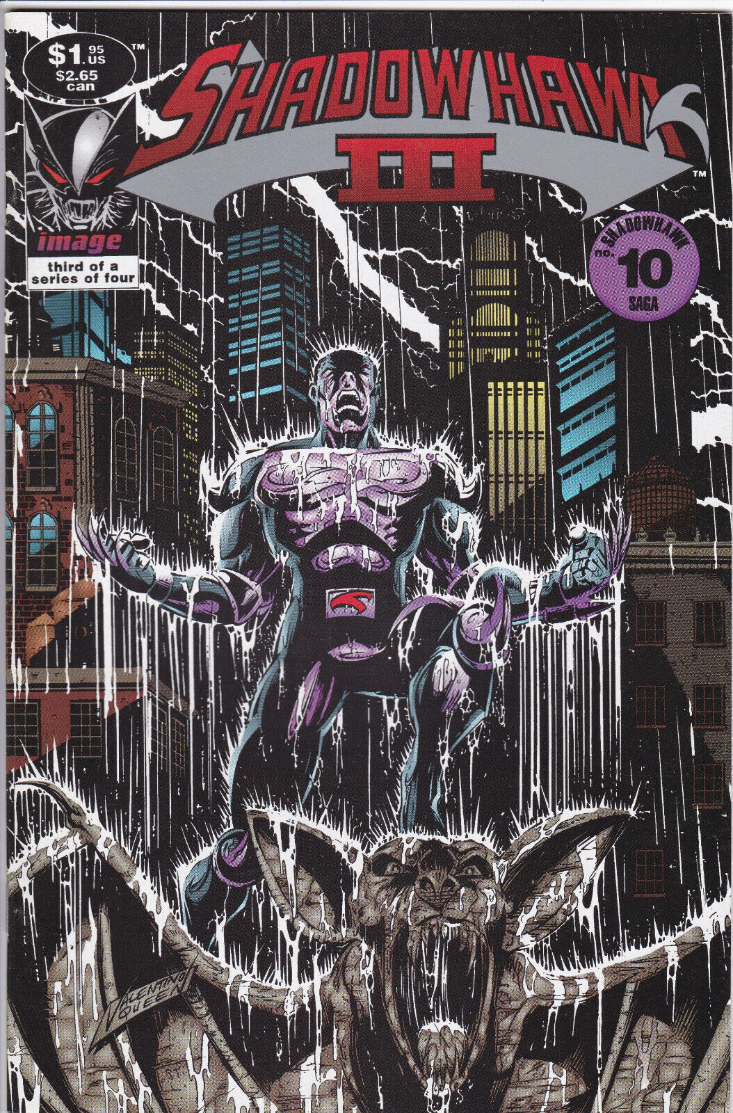 Shadowhawk III, #3(10), Vol. 3 (1993-1994) Image Comics