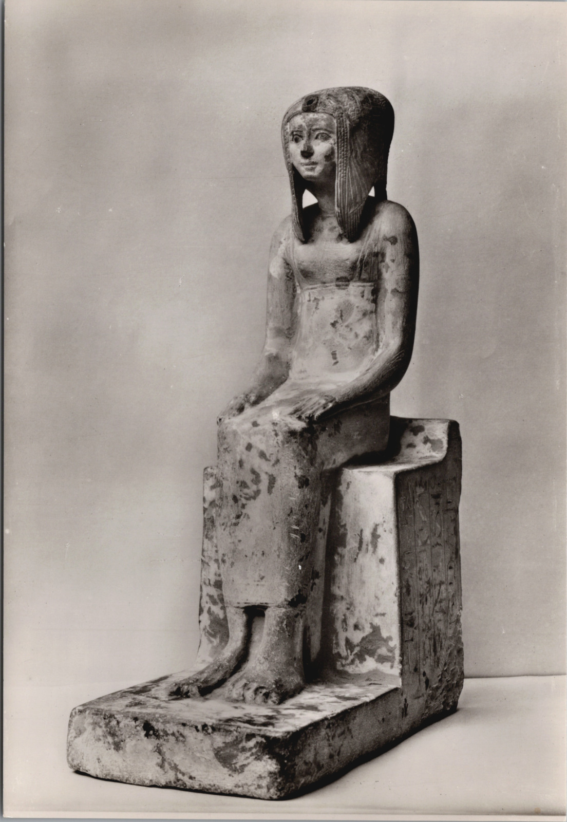 RPPC Ancient Egyptian Queen Tetishery Statuette Thebes c1600 BC British Museum