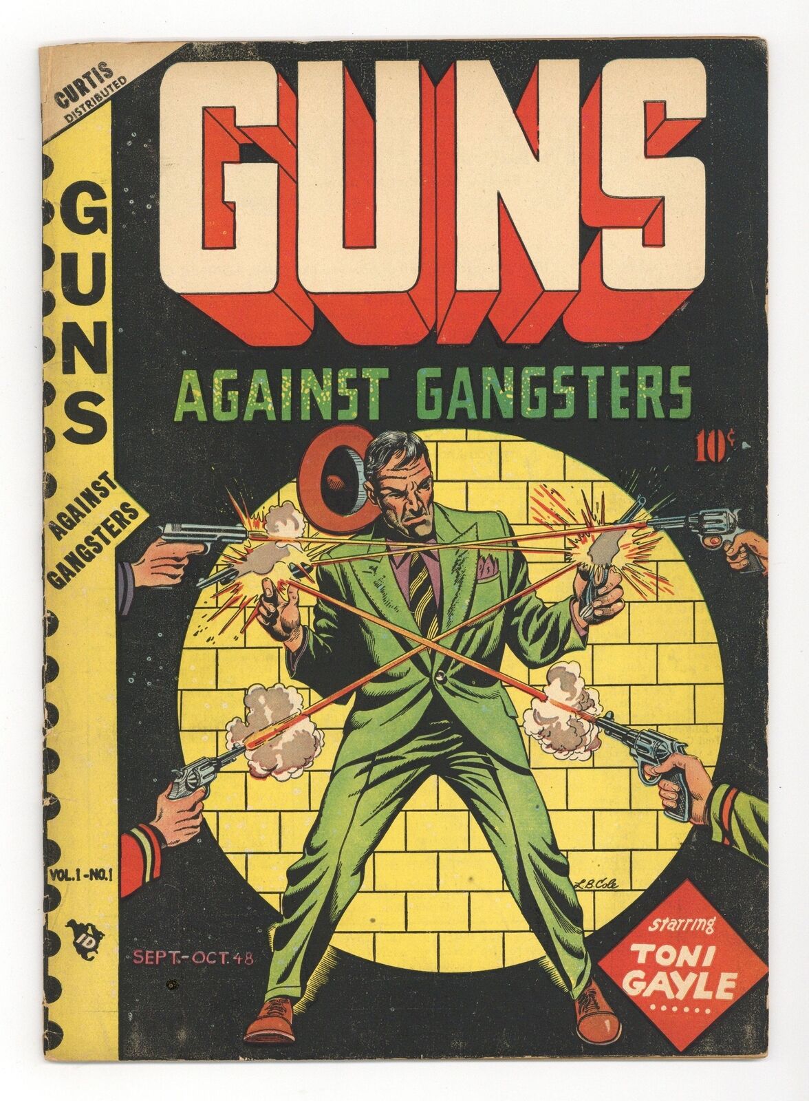 Guns Against Gangsters Vol. 1 #1 FR/GD 1.5 1948