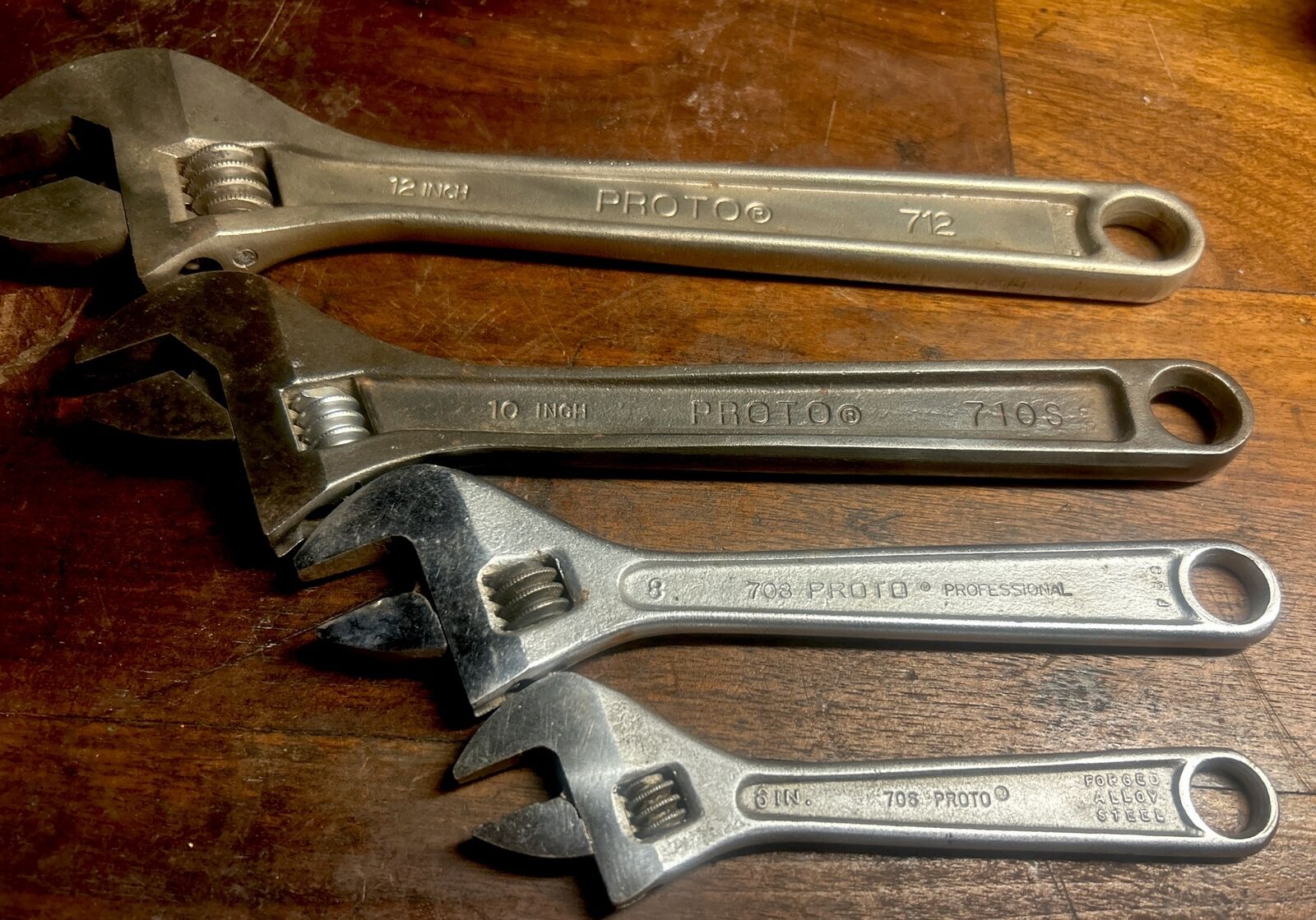 VINTAGE PROTO ADJUSTABLE WRENCH SET MADE IN USA 🇺🇸