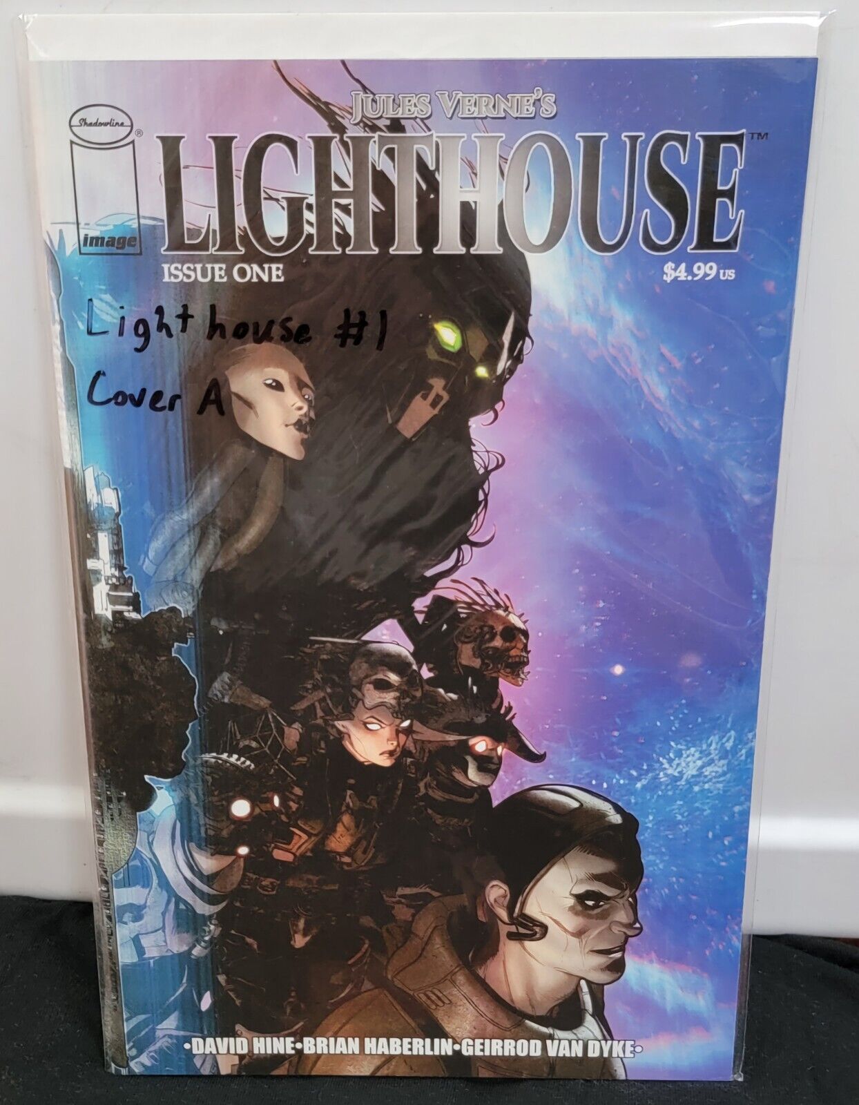 JULES VERNE\'S LIGHTHOUSE #1 COVER A HABERLIN & VAN DYKE - IMAGE COMICS