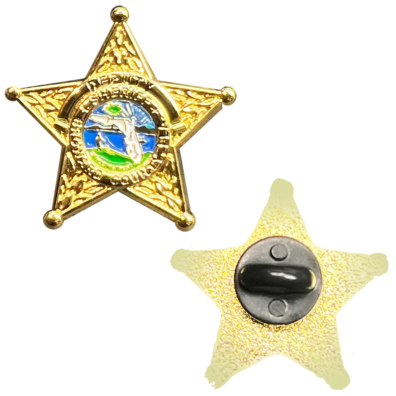 Deputy Sheriff Broward Sheriff\'s Office Police Lapel Pin Broward County Florida