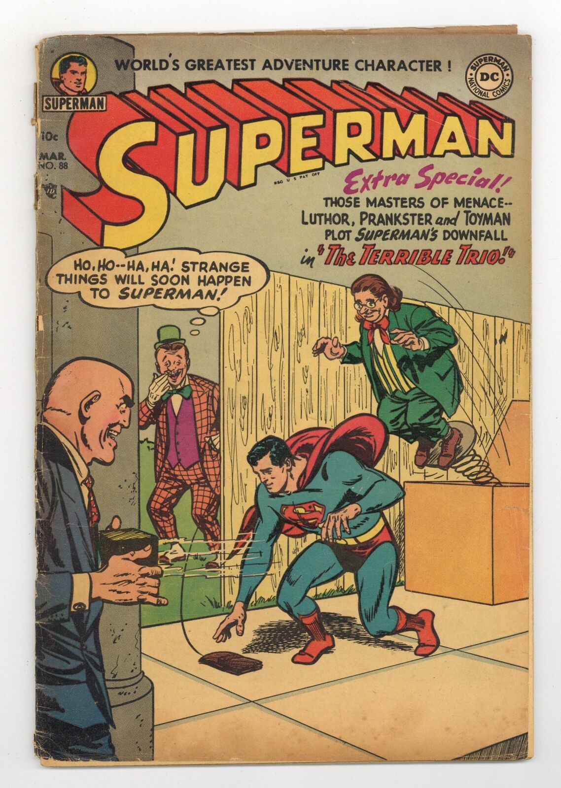 Superman #88 GD 2.0 1954