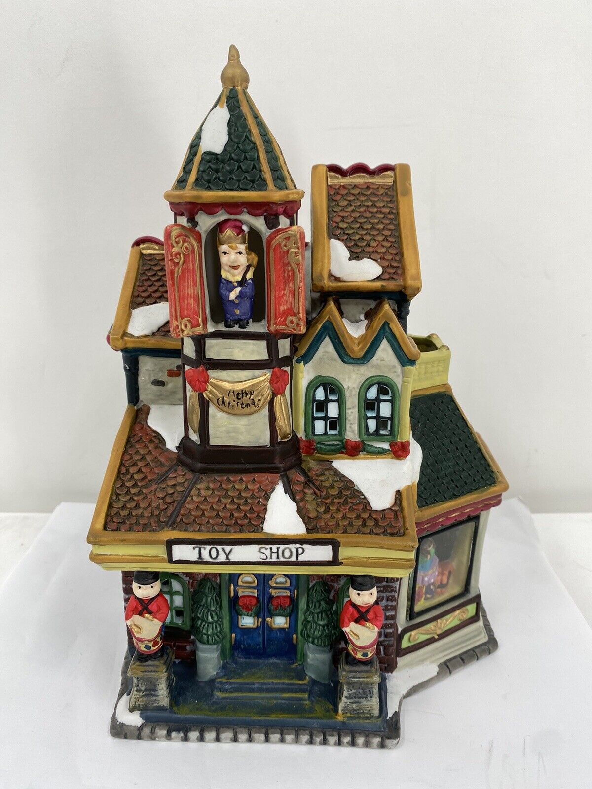 2001 Grandeur Noel Collectors Edition Porcelain Village Toy Shop house building
