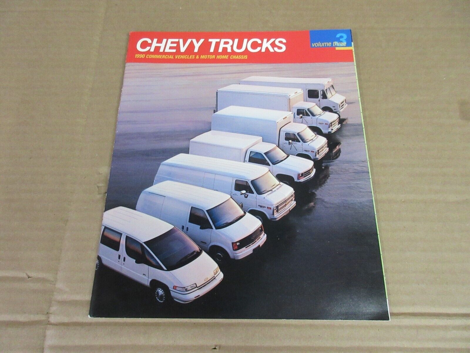 Vintage 1990 Chevy Trucks Commercial Vehicles and Motor Homes Chassis Vol 3   E3