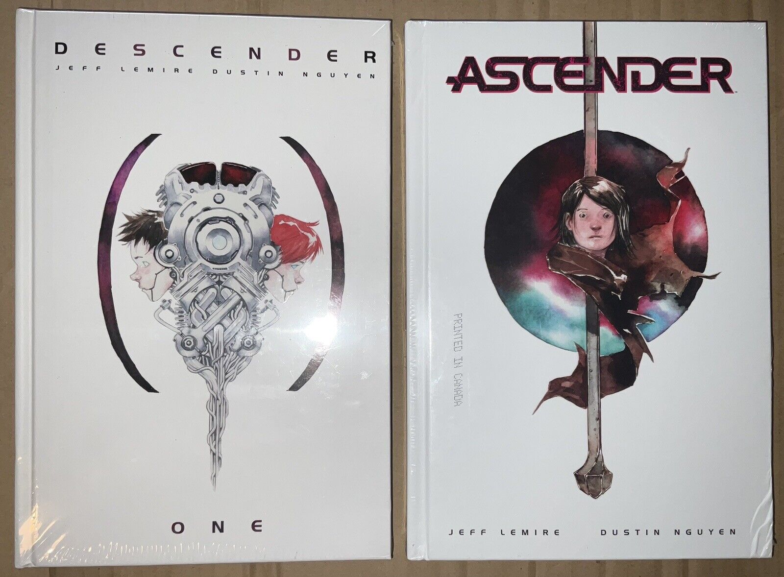 Descender Deluxe Edition Vol 1 & Ascender Deluxe Edition Lemire Image - See Desc