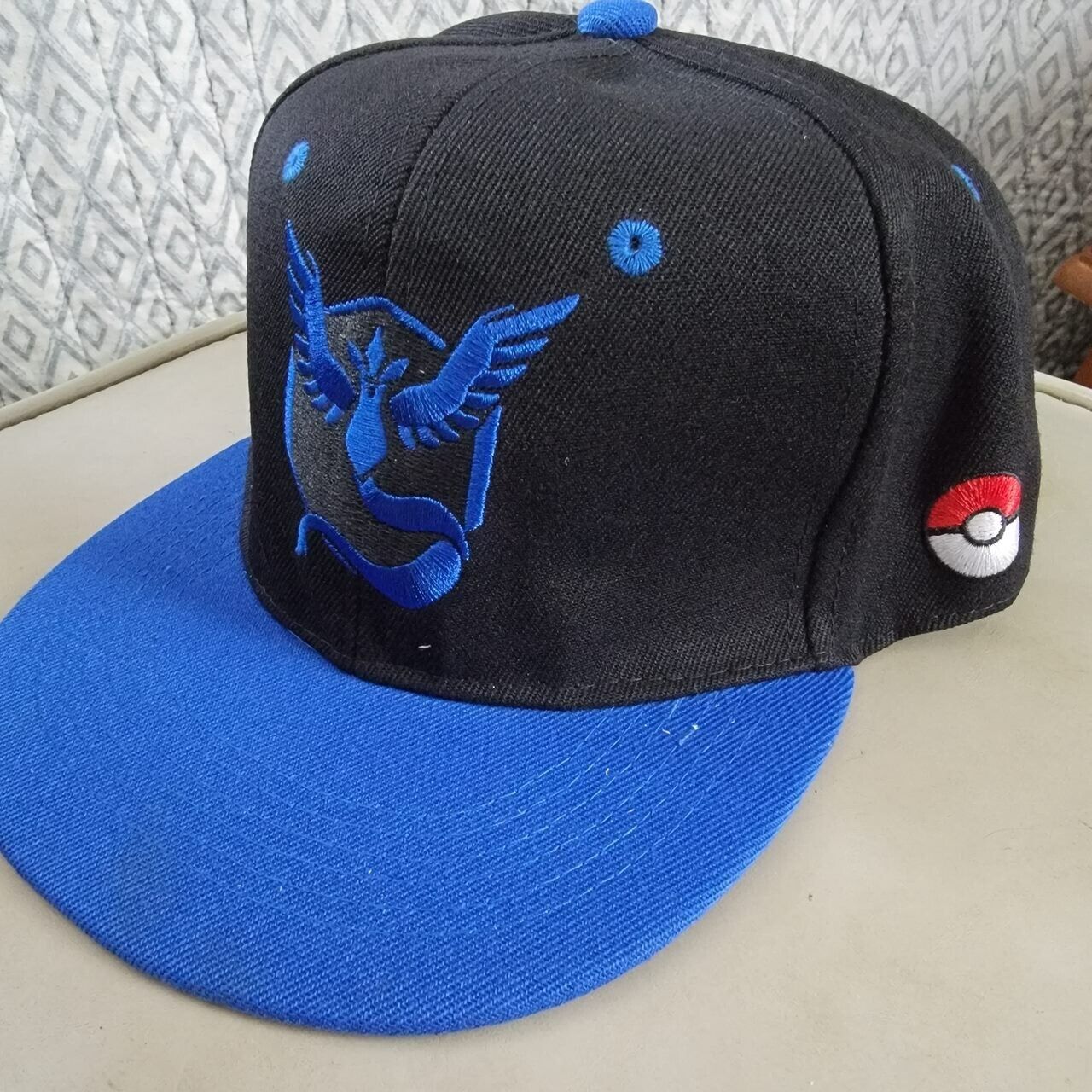 Pokémon Go Embroidered Cap Team Mystic Snapback Style Hat