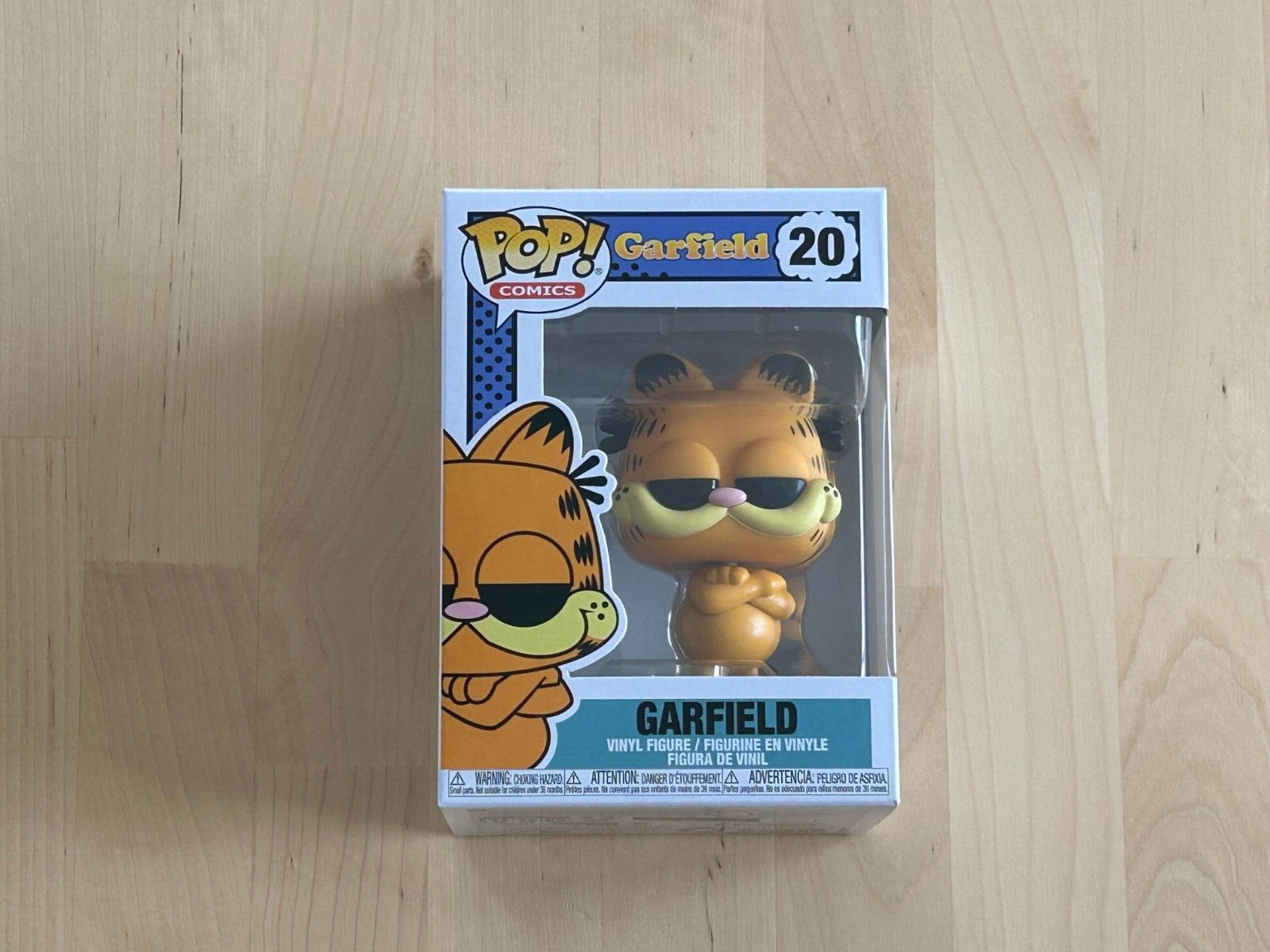 NEW Funko Pop Comics: Garfield the Cat Vinyl Figure #20 BEAUTIFUL WITH BOX