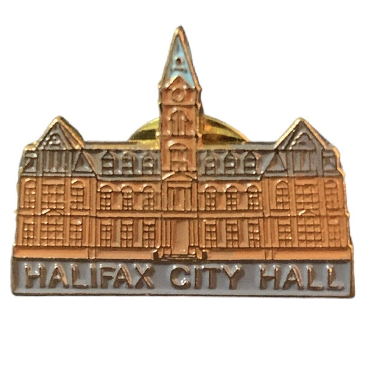 Vintage Halifax City Hall Nova Scotia Canada Travel Souvenir Pin