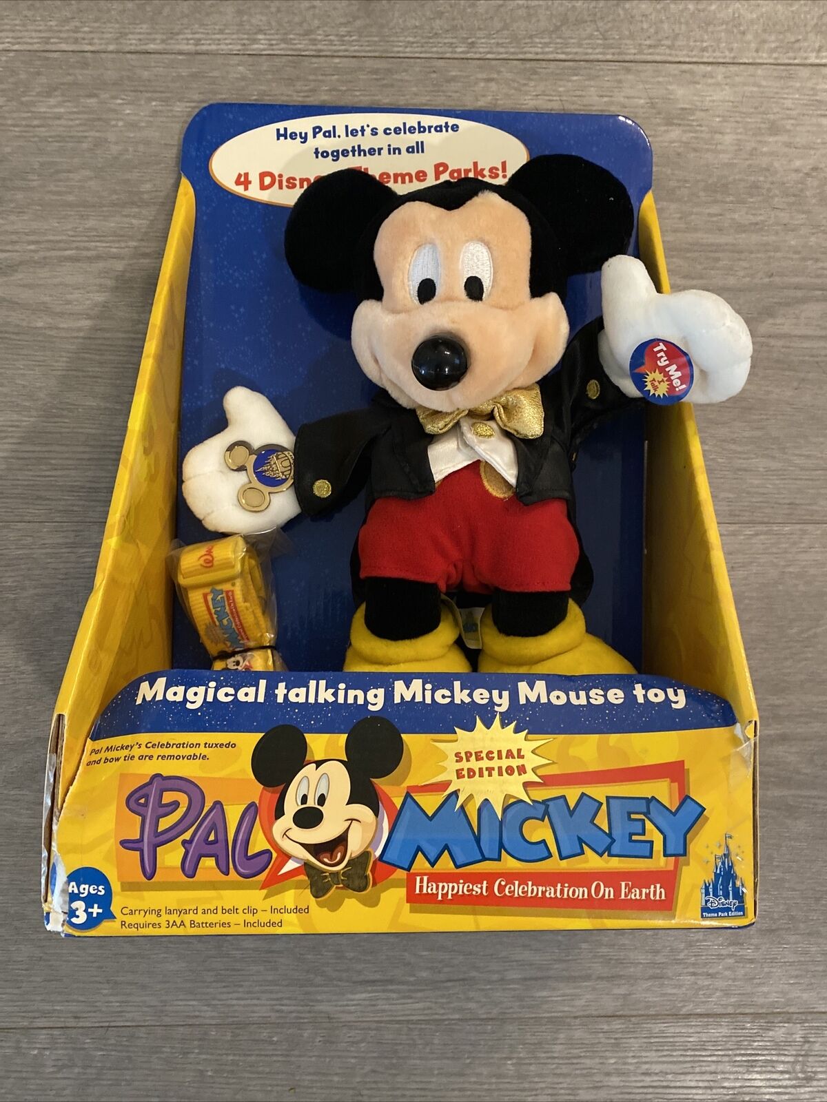Rare Disney Parks Magical Talking Mickey  Toy Special Edition 700 Phrases New